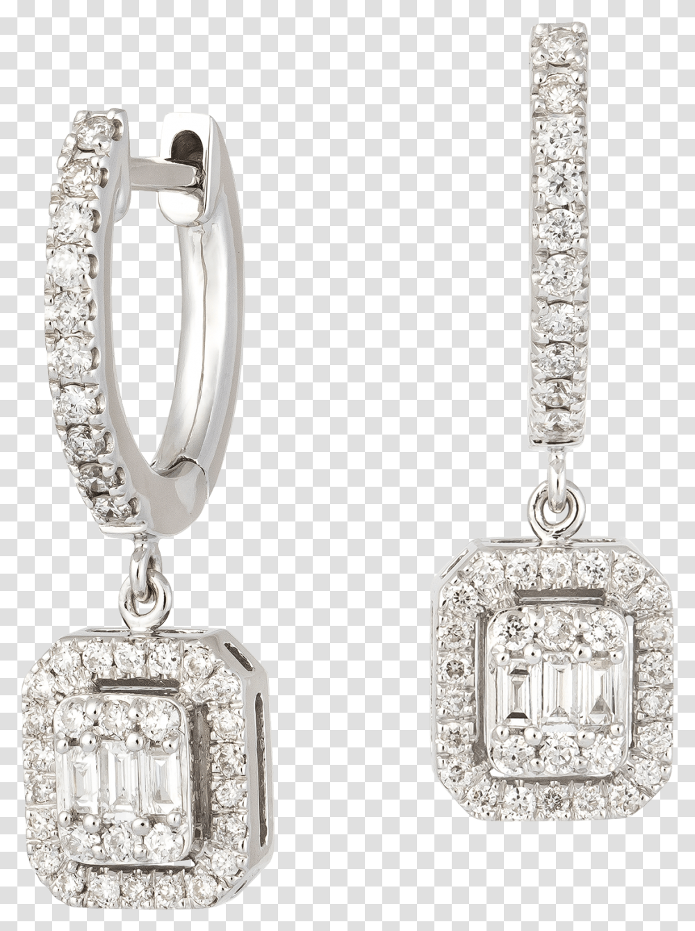 White Gold Diamond Earrings U2060- Ae2465 Solid, Accessories, Accessory, Jewelry, Gemstone Transparent Png