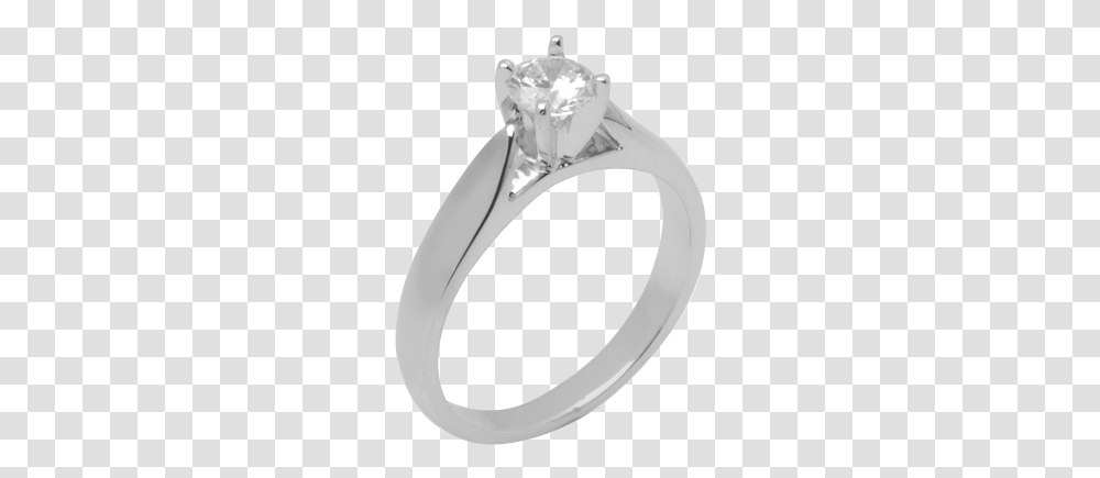 White Gold Diamond Ring D2022 Engagement Ring, Silver, Platinum, Accessories, Accessory Transparent Png