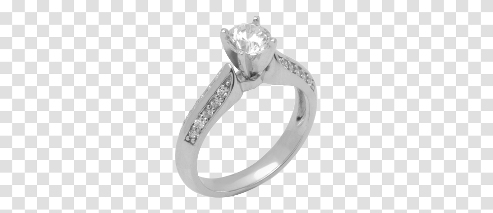White Gold Diamond Ring D2036 Engagement Ring, Platinum, Jewelry, Accessories, Accessory Transparent Png