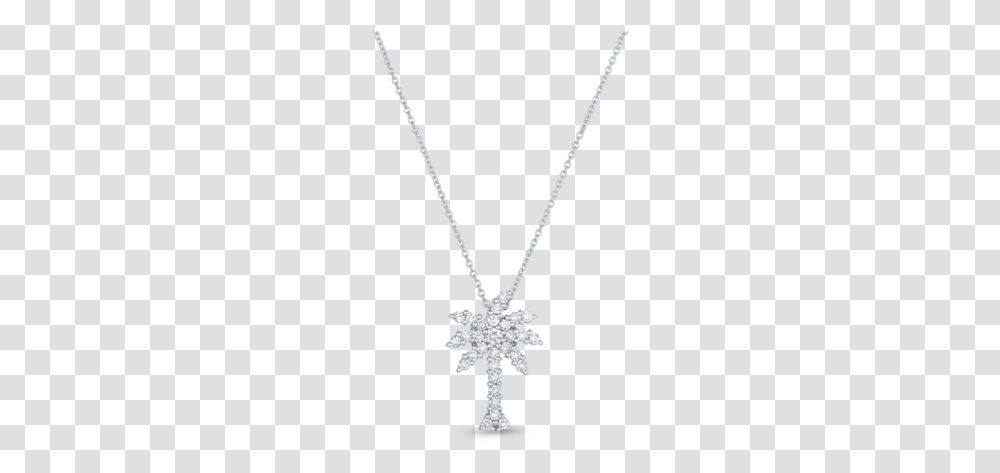 White Gold Large Palm Tree Pendant With Diamonds Locket, Necklace, Jewelry, Accessories, Accessory Transparent Png