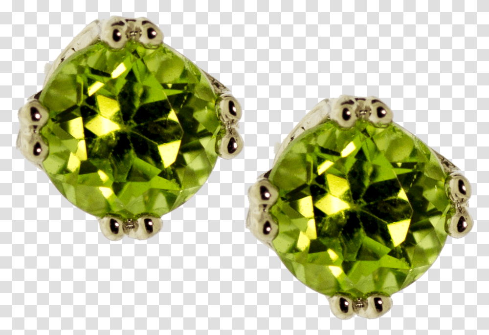White Gold Peridot Earrings, Accessories, Accessory, Jewelry, Turtle Transparent Png