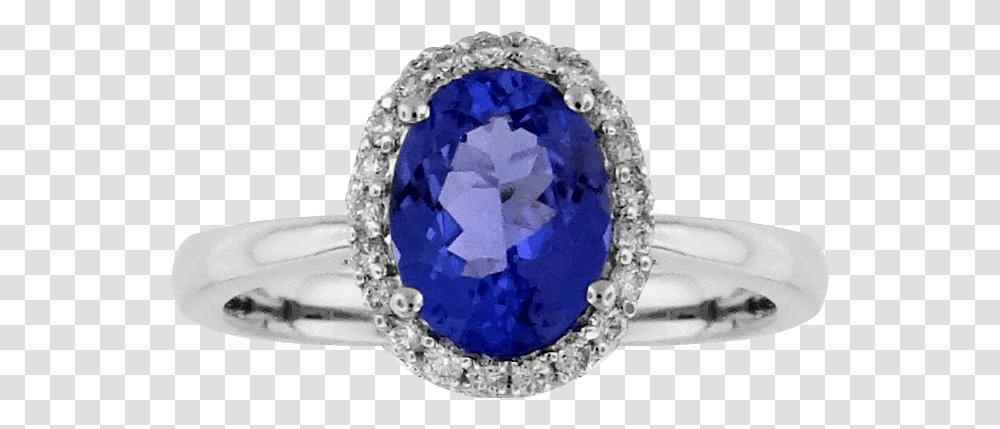White Gold Ring With Oval Tanzanite And Diamonds Pre Engagement Ring, Sapphire, Gemstone, Jewelry, Accessories Transparent Png