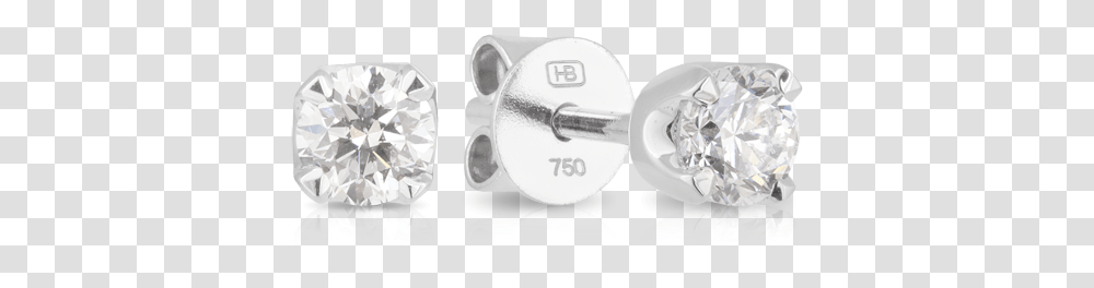 White Gold Round Brilliant Cut Diamond Earring Platinum, Gemstone, Jewelry, Accessories, Accessory Transparent Png
