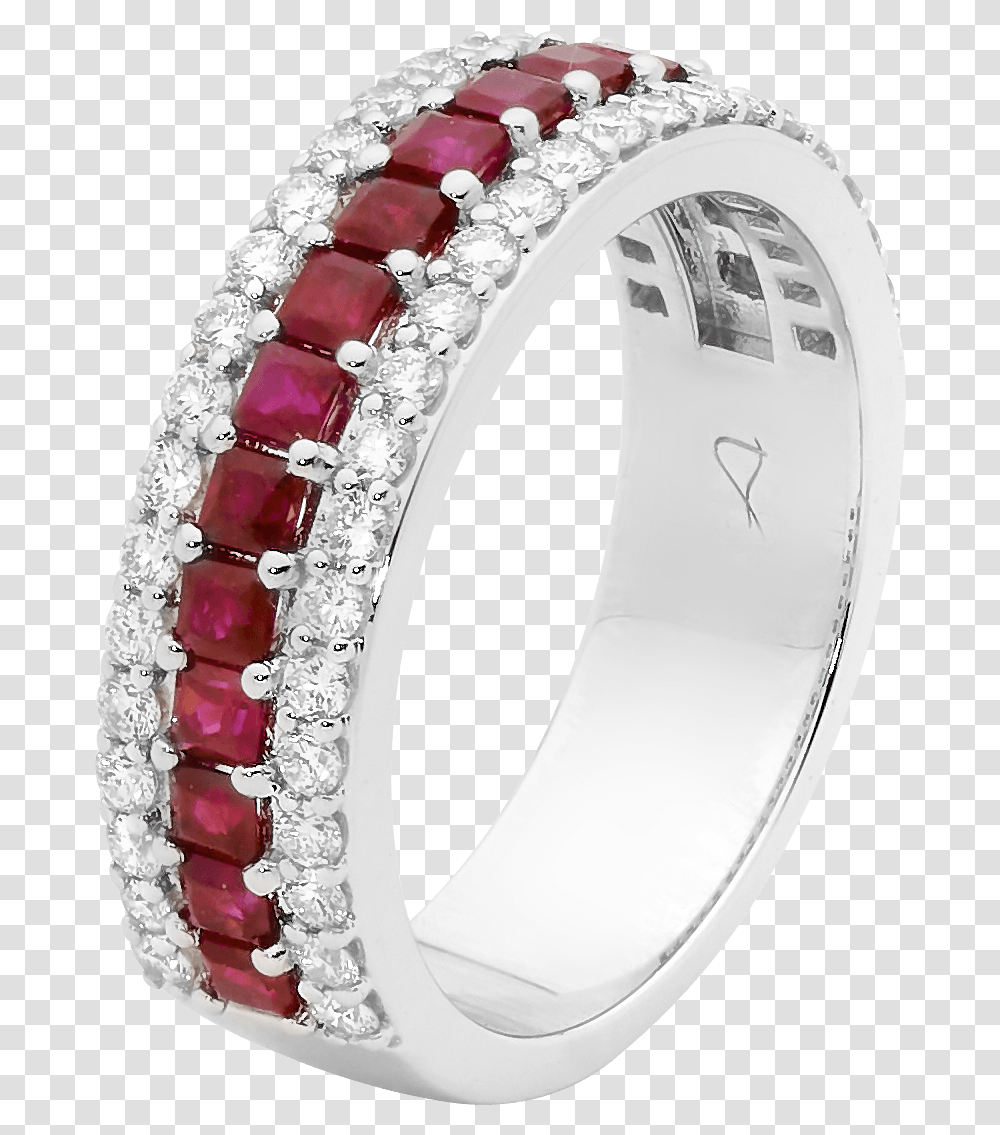 White Gold Ruby Amp Diamond Ring Engagement Ring, Accessories, Accessory, Jewelry, Gemstone Transparent Png