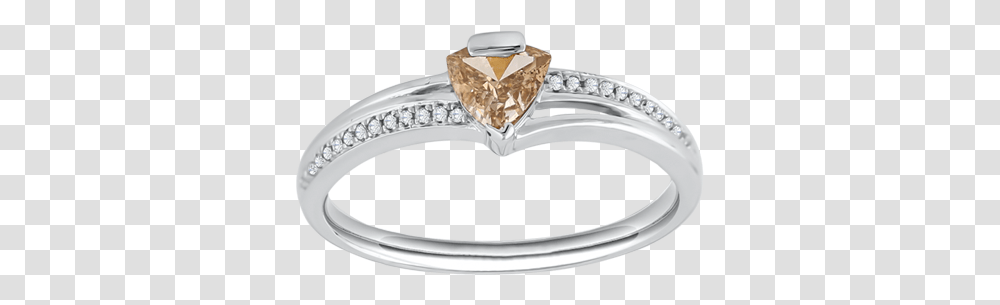 White Gold Triangle Cut Setting For Center Stonemount Engagement Ring, Accessories, Accessory, Jewelry, Platinum Transparent Png