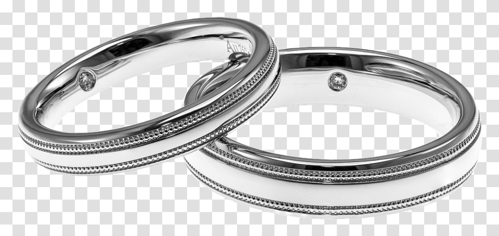 White Gold Wedding Rings, Jewelry, Accessories, Accessory, Platinum Transparent Png
