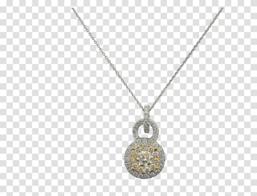 White Gold White And Yellow Diamond Pendant Scottsdale Fine, Necklace, Jewelry, Accessories, Accessory Transparent Png
