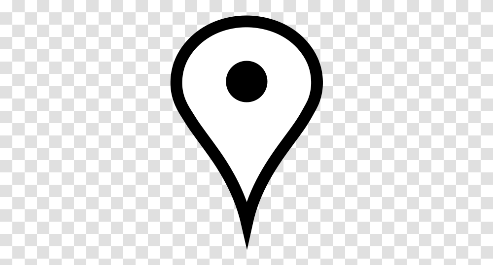 White Google Map Pin Svg Vector Clip Dot, Pillow, Cushion, Heart, Hand Transparent Png