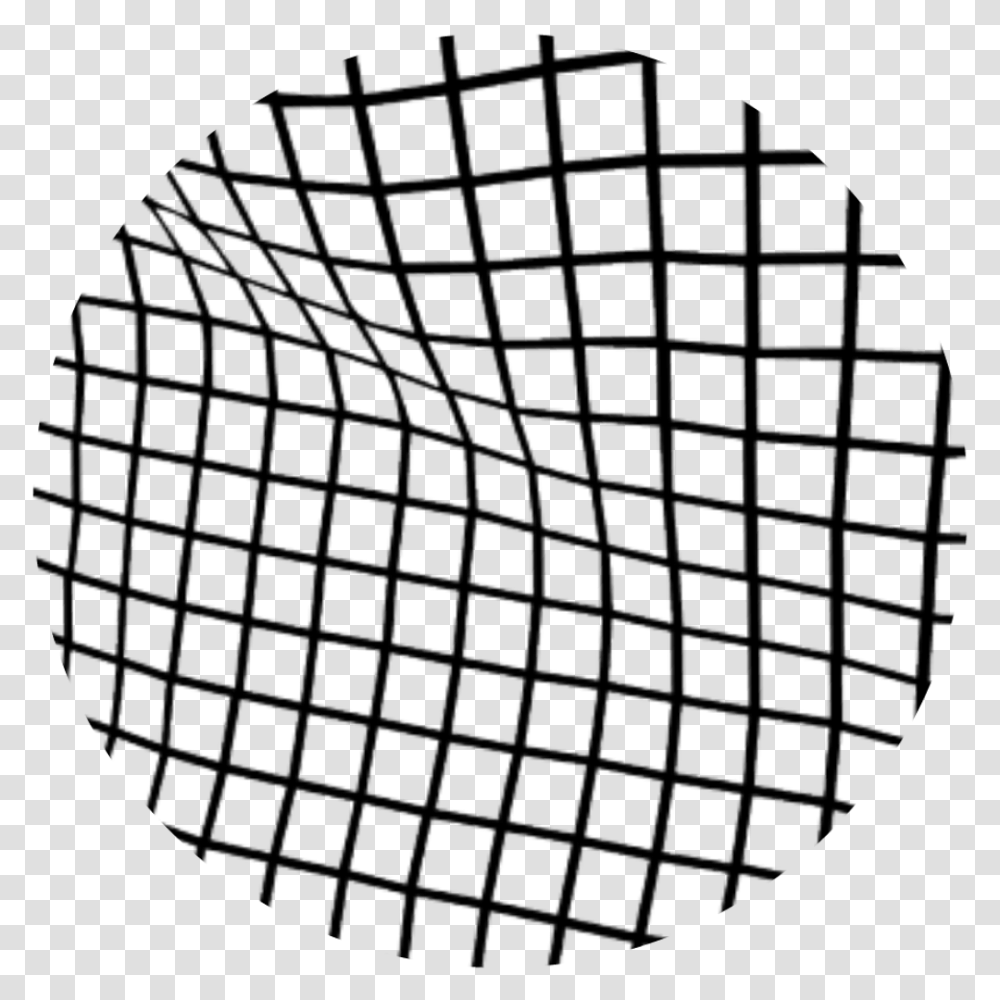 White Grid Black And White Line Aesthetic, Sphere, Gate, Rug Transparent Png
