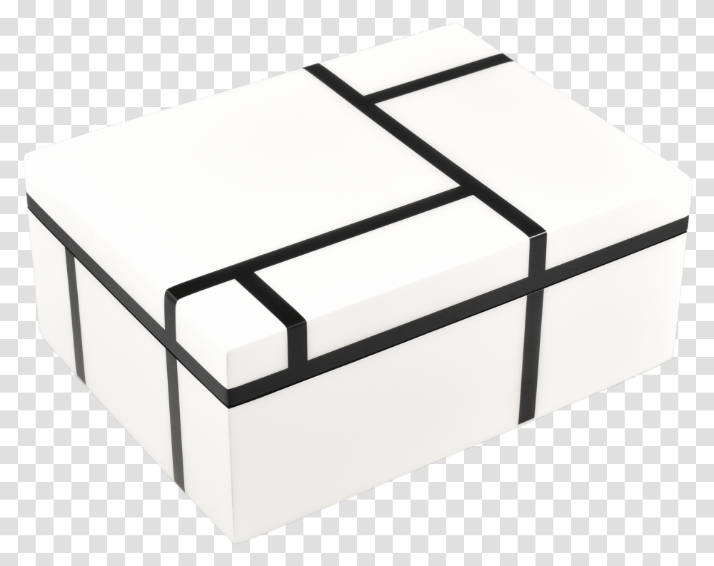 White Grid, Furniture, Box, Table Transparent Png