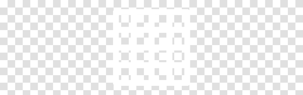 White Grid Icon, Texture, White Board, Apparel Transparent Png
