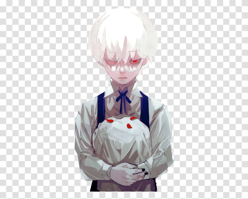 White Hair Anime Kid, Manga, Comics, Book, Person Transparent Png