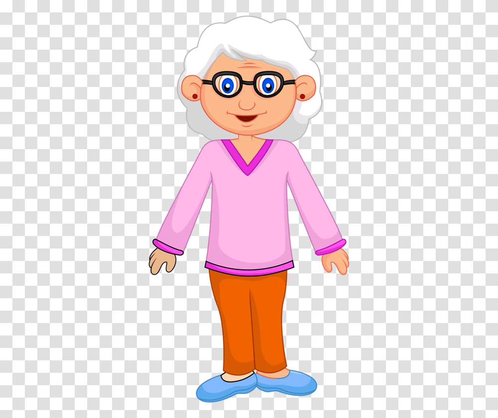 White Hair Grandma Clipart, Person, Female, Girl, Blonde Transparent Png