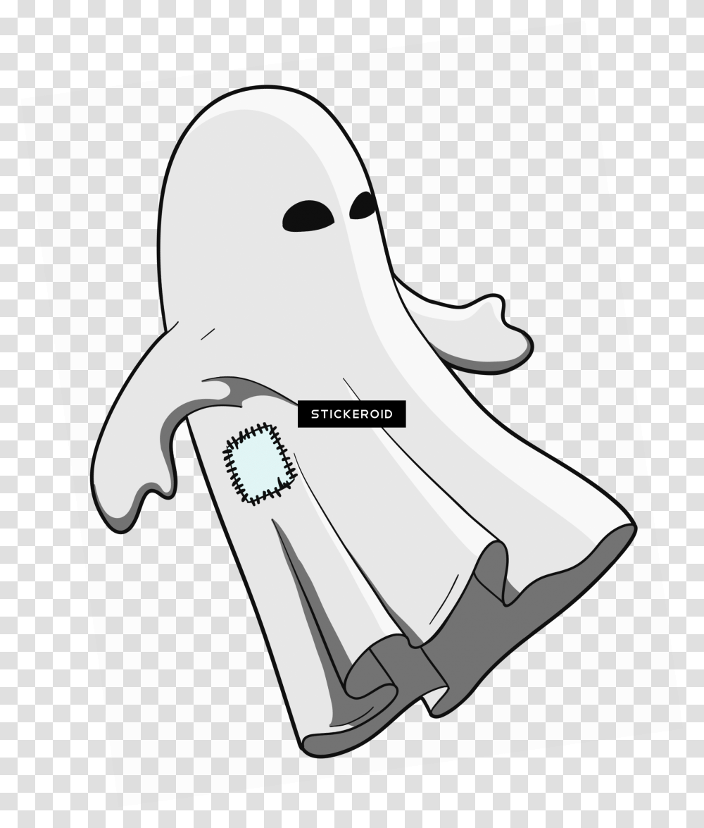 White Halloween Clipart Ghost, Axe, Tool, Hammer Transparent Png