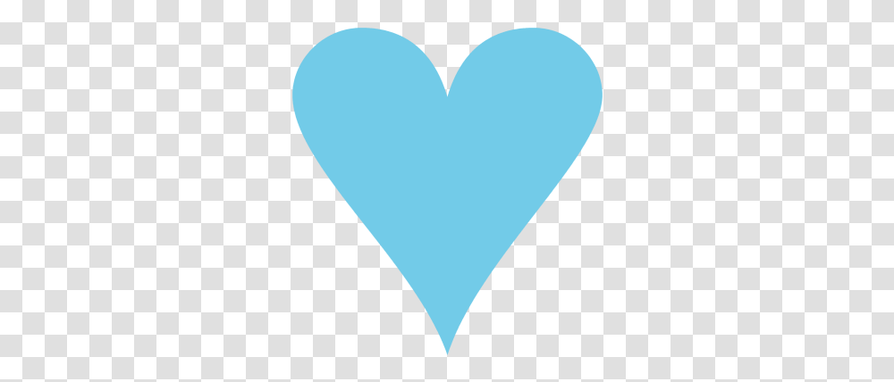 White Heart Clip A Image Clipart Clipartlook Light Blue Heart No Background, Balloon Transparent Png