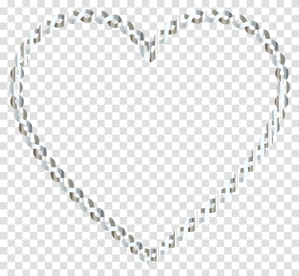 White Heart Clipart No Background Transparent Png