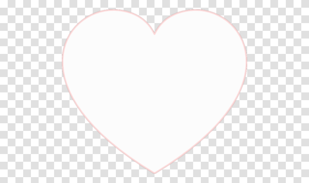 White Heart Icon, Balloon, Plectrum Transparent Png