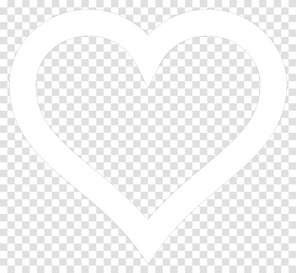 White Heart Outline Newer Svg Vector Illustration, Rug, Stencil, Symbol, Text Transparent Png