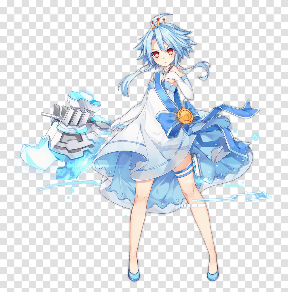 White Heart Rocking That Beauty Pageant Blanc White Heart Neptunia, Manga, Comics, Book, Person Transparent Png