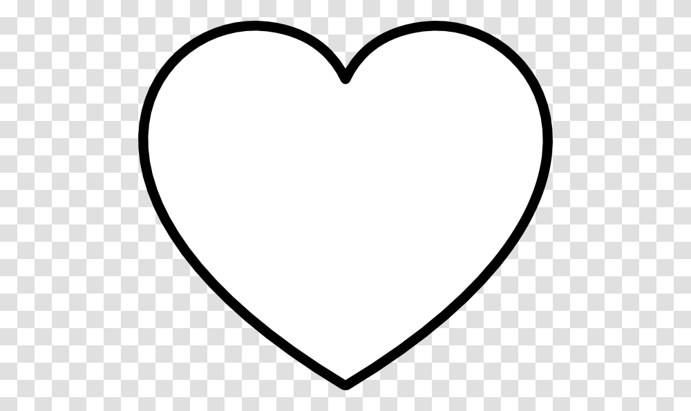 White Heart With Black Outline Clip Arts For Web, Pillow, Cushion Transparent Png