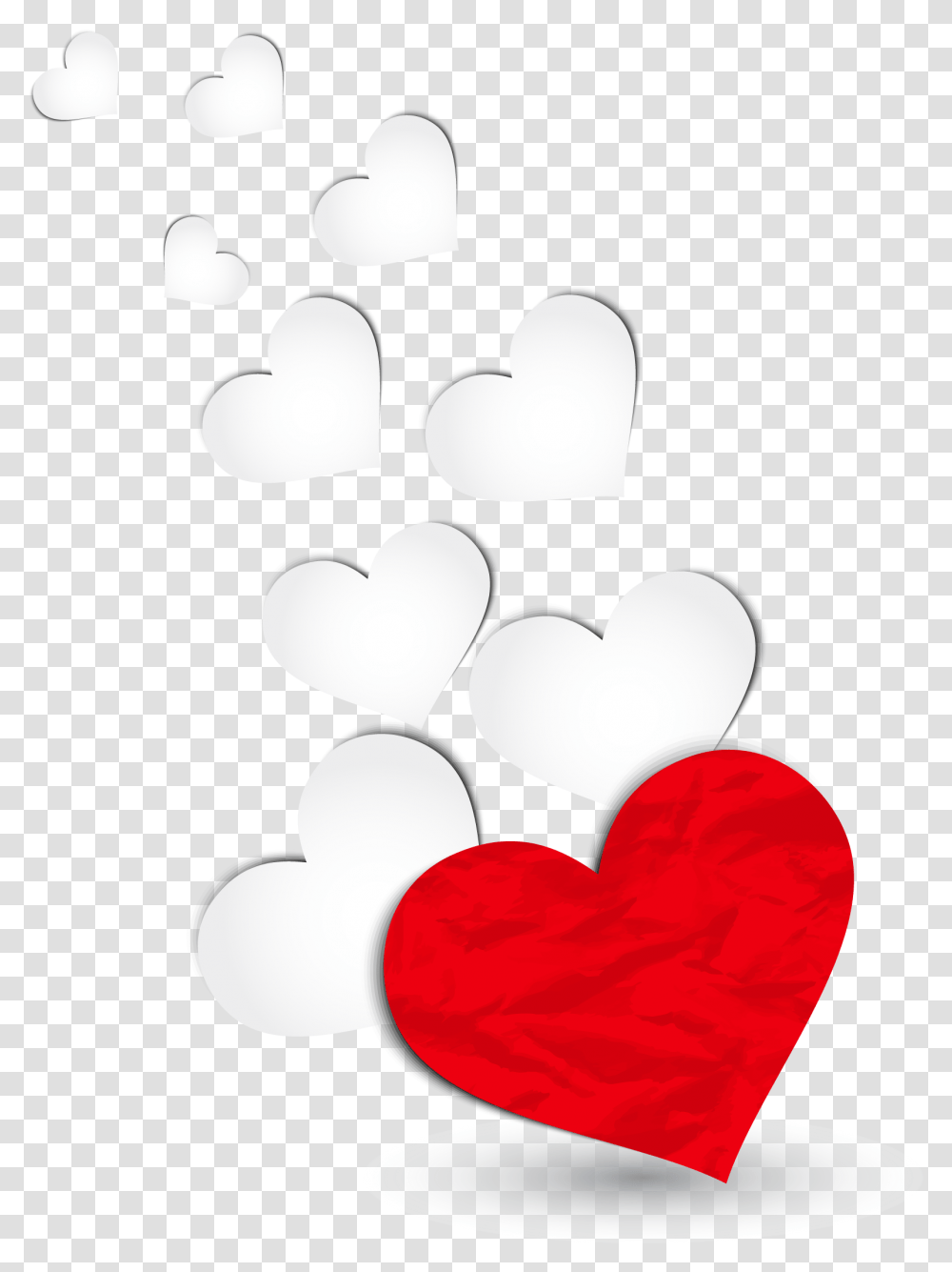 White Hearts Girly, Lamp Transparent Png