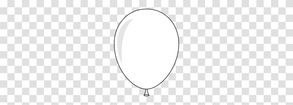 White Helium Balloon Clip Art, Oval, Moon, Outer Space, Night Transparent Png