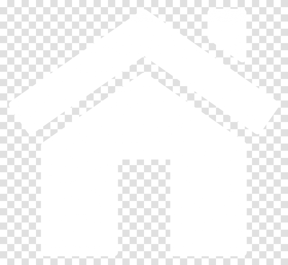 White Home Icon, Label, Stencil, Cross Transparent Png