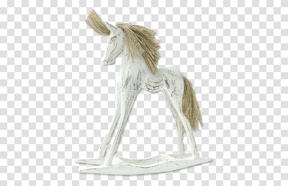 White Horse Stallion, Statue, Sculpture, Art, Bird Transparent Png