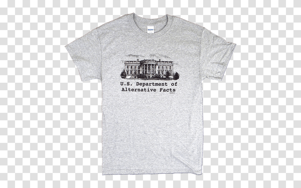 White House Alternative Facts Tshirt Active Shirt, Apparel, T-Shirt Transparent Png