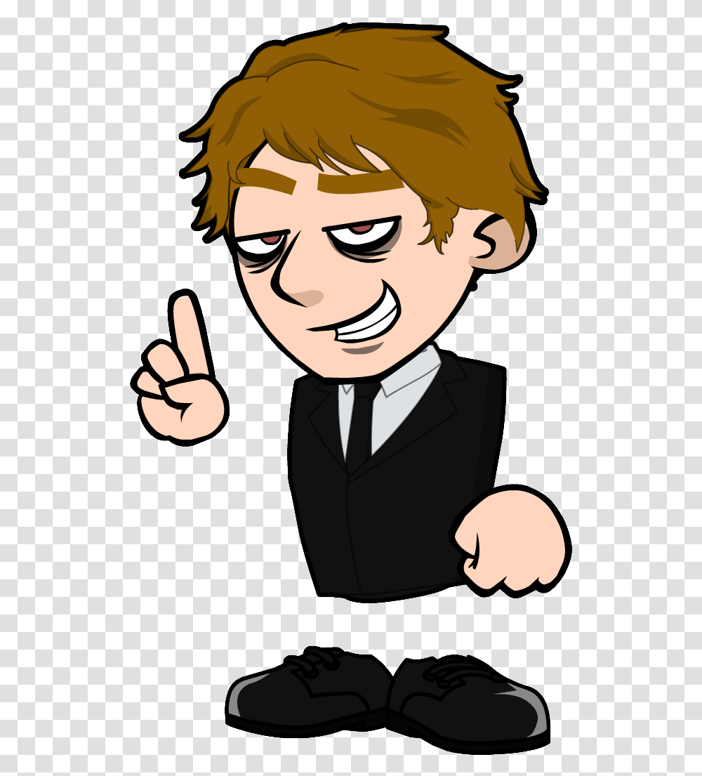 White House Bodyguard Cartoon, Person, Human, Thumbs Up, Finger Transparent Png