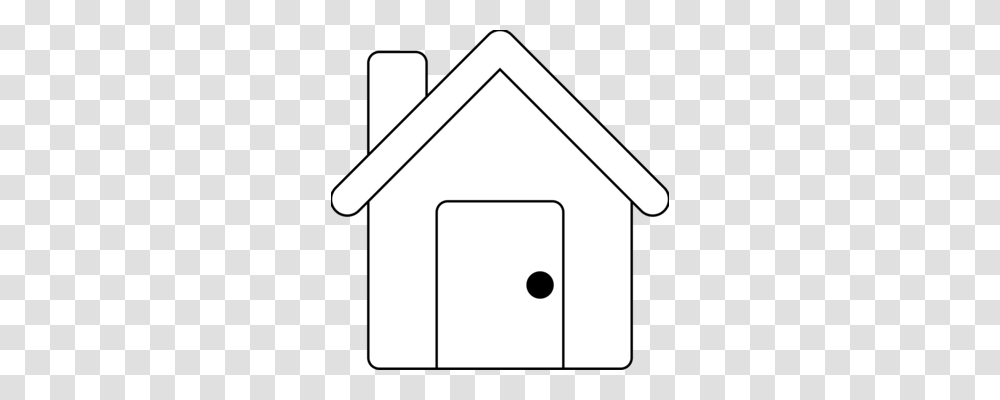 White House Drawing Download, Den, Triangle, Bird Feeder Transparent Png