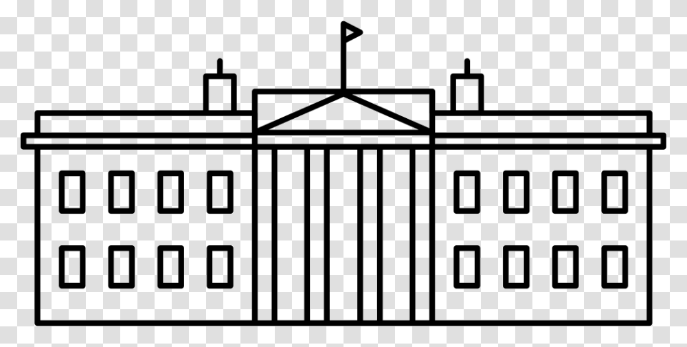 White House Icon Free Download, Handrail, Banister Transparent Png