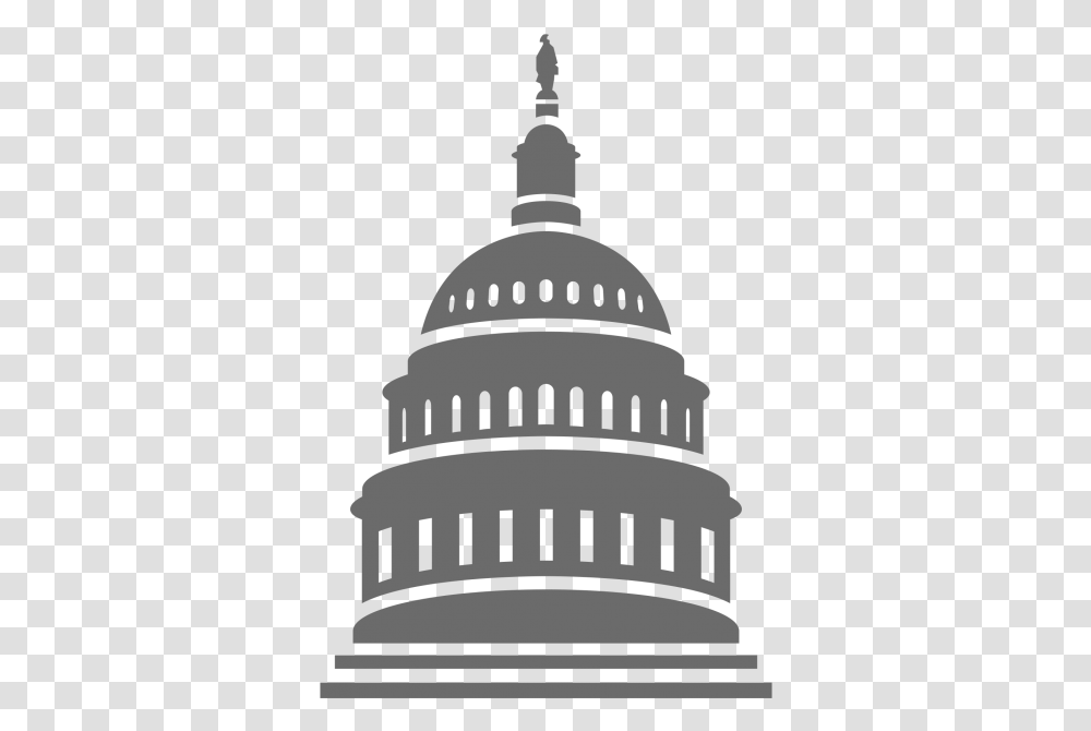 White House Icon Image Free Searchpng Portable Network Graphics, Poster, Advertisement, Silhouette, Architecture Transparent Png