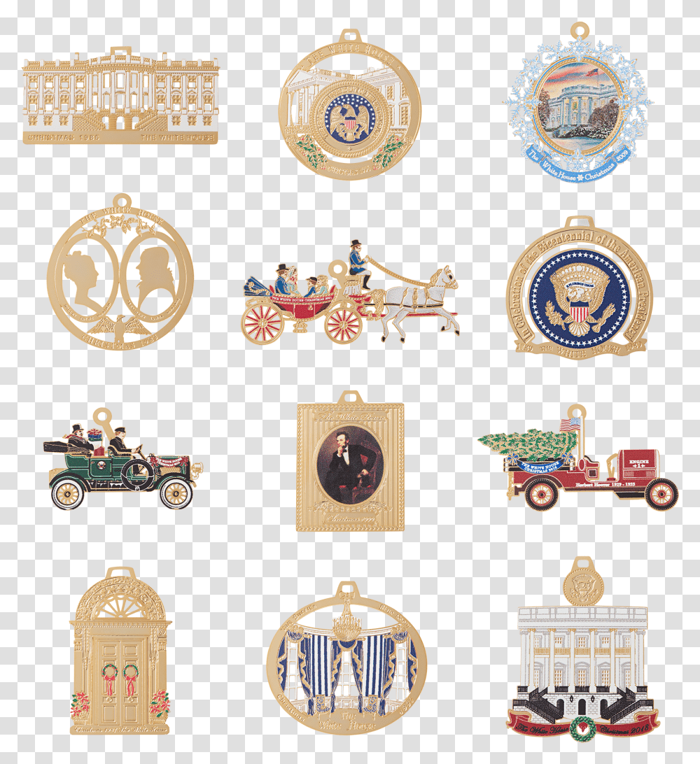 White House Ornaments 2018, Logo, Trademark, Badge Transparent Png
