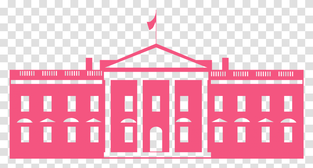 White House Silhouette, Hanger Transparent Png
