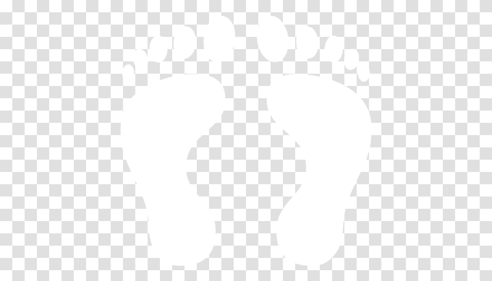 White Human Footprints Icon Transparent Png