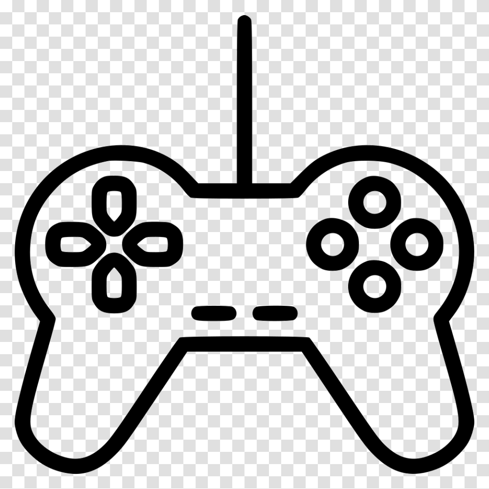 White Icon Game, Electronics, Joystick, Lawn Mower, Tool Transparent Png