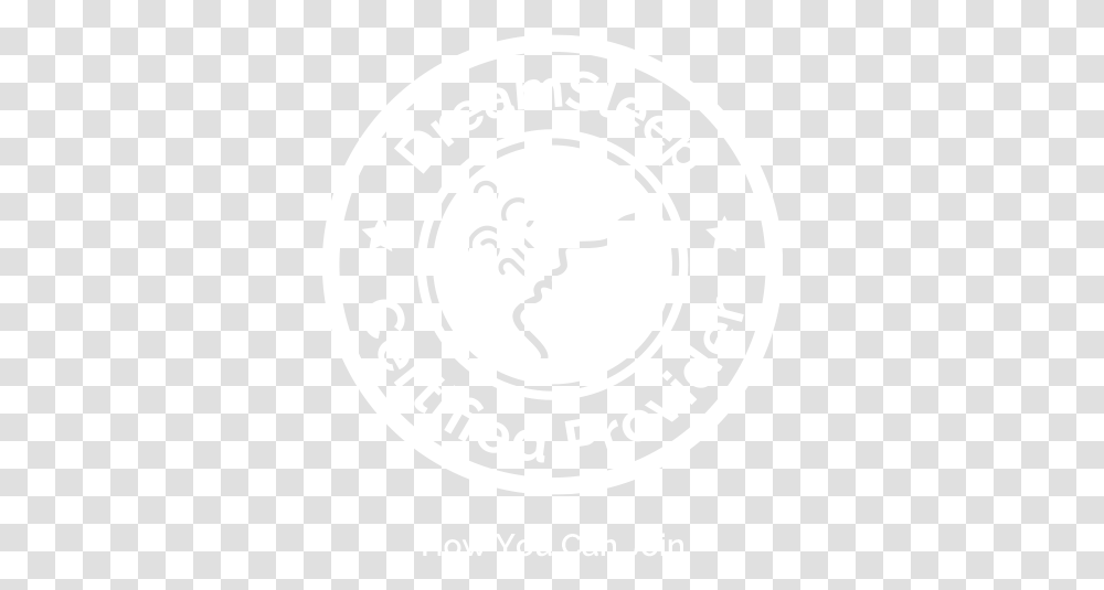 White Icon Of Seal With Person Sleeping In Center Over Circle, Label, Logo Transparent Png