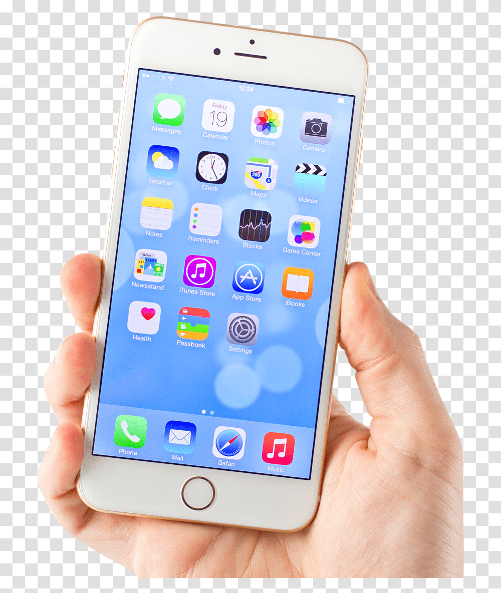 White Iphone 6 Image Iphone, Mobile Phone, Electronics, Cell Phone, Person Transparent Png