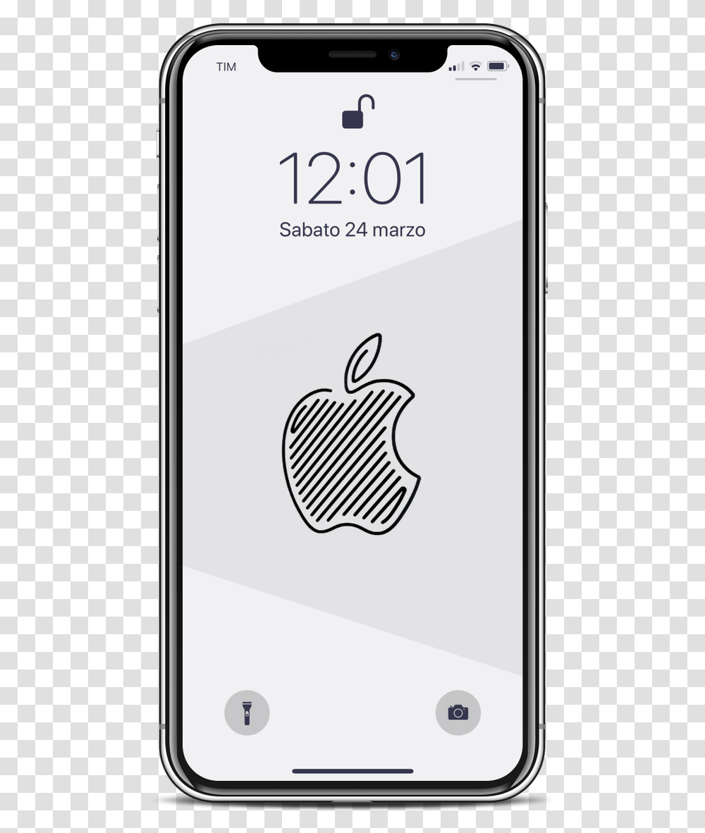 White Iphone X Border, Mobile Phone, Electronics, Cell Phone, Security Transparent Png