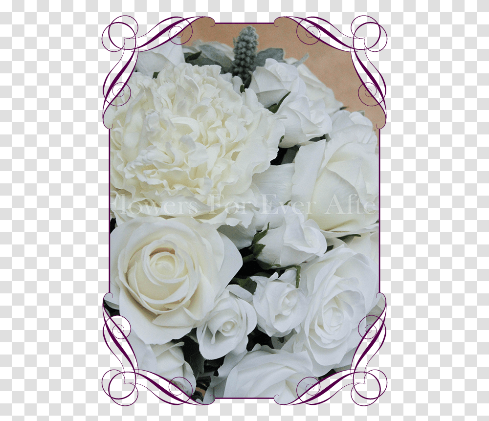 White Ivory Flower Dome Table Centerpiece For Hire Garden Roses, Plant, Blossom, Flower Bouquet, Flower Arrangement Transparent Png
