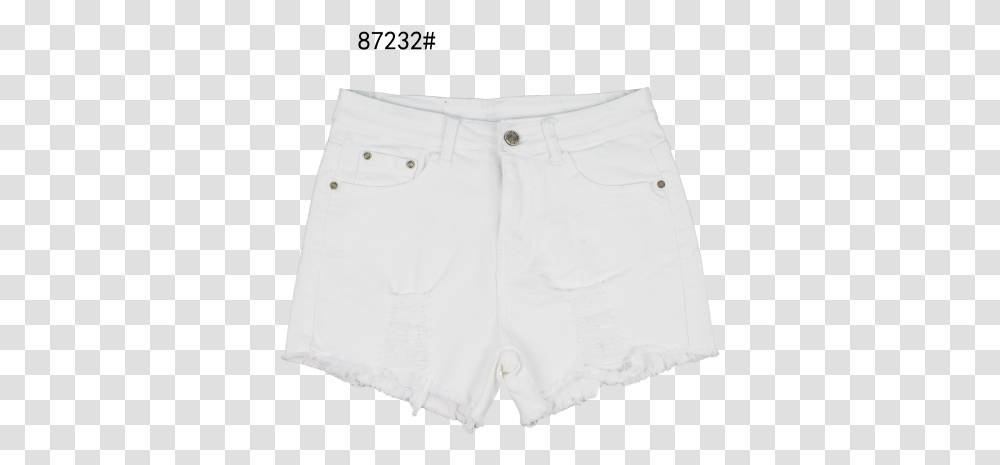 White Jean Shorts Solid, Clothing, Apparel, Diaper, Skirt Transparent Png