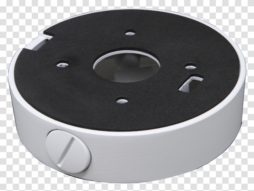 White Junction Boxmounting Base For Hikvision Turret Circle, Rotor, Coil, Machine, Spiral Transparent Png