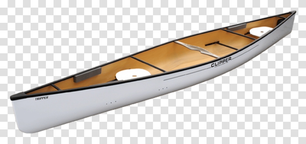 White Kevlar Tripper Clipper Tripper Canoe, Rowboat, Vehicle, Transportation, Kayak Transparent Png