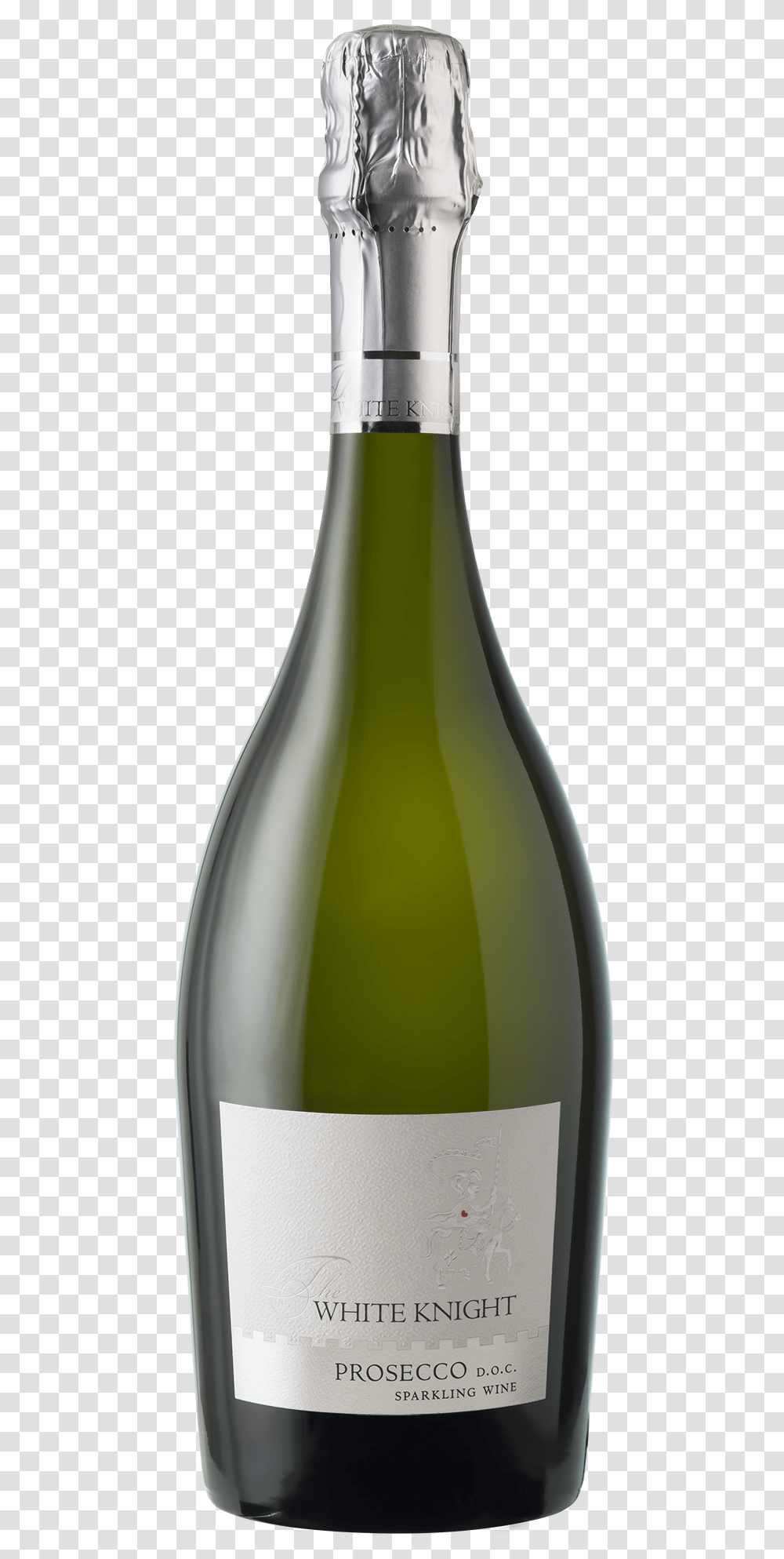 White Knight Prosecco, Bottle, Alcohol, Beverage, Drink Transparent Png