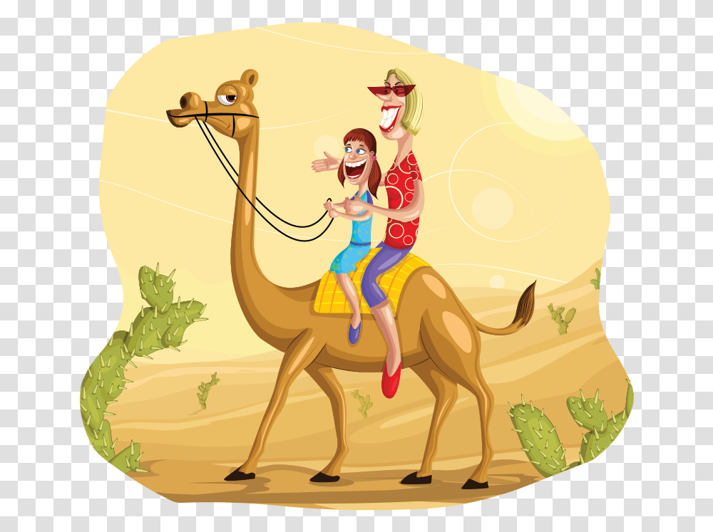 White Knights Princesses Ponies And Camels Illustration, Mammal, Animal, Person, Human Transparent Png