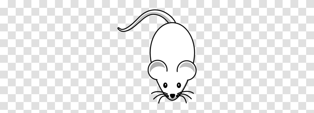 White Lab Mouse Clip Art, Stencil, Animal, Mammal, Label Transparent Png