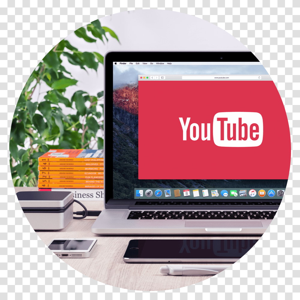 White Label Youtube Advertising Agency Icon Changing, Pc, Computer, Electronics, Laptop Transparent Png