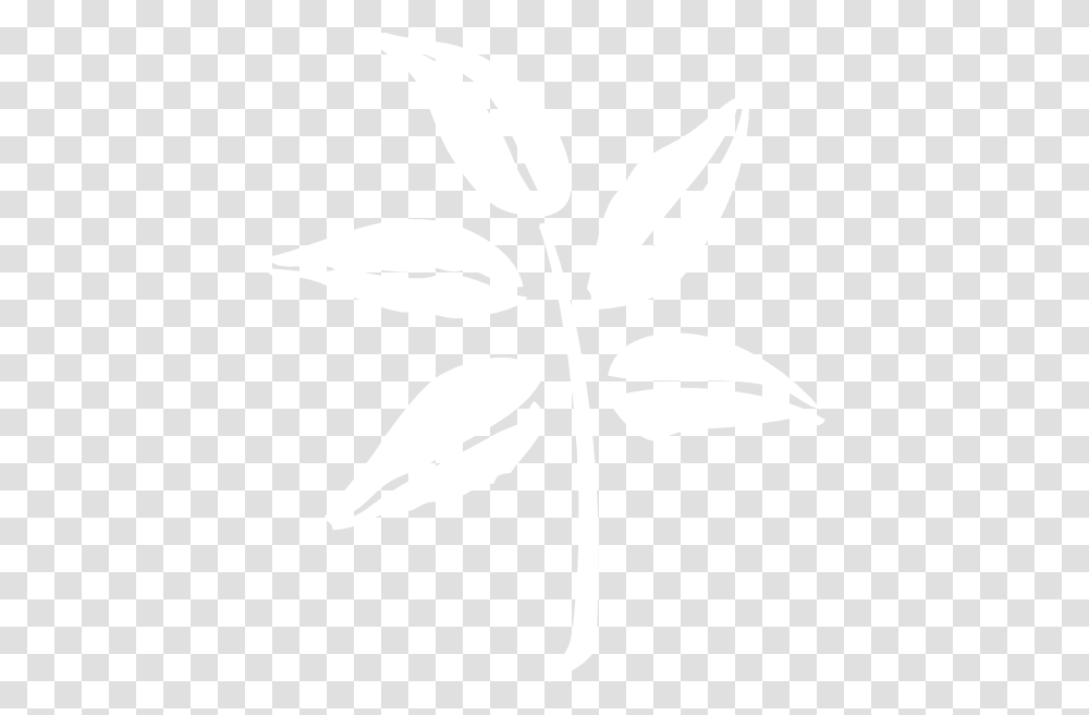 White Leaf Silhouette Download White Leaf Silhouette, Texture, White Board, Apparel Transparent Png