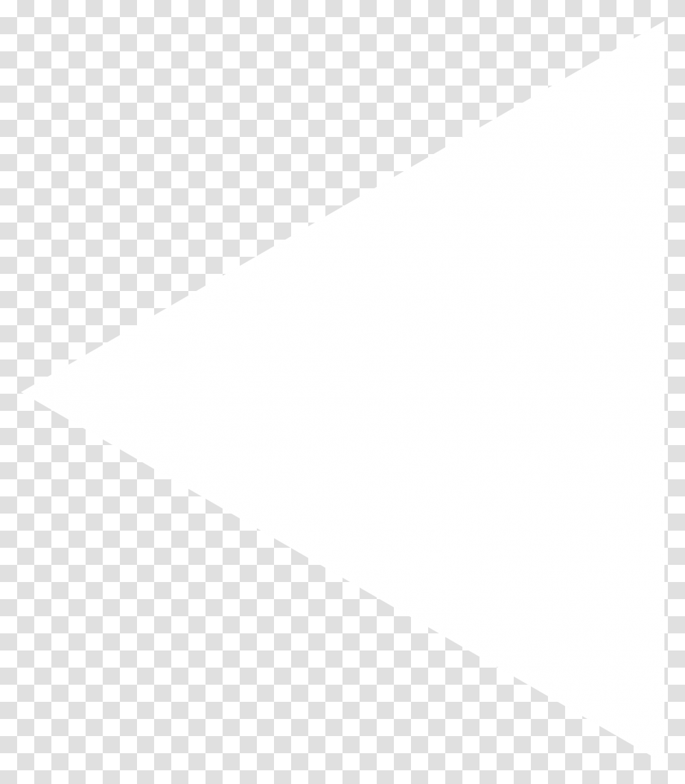 White Left Arrow Picture Comcast White, Triangle Transparent Png